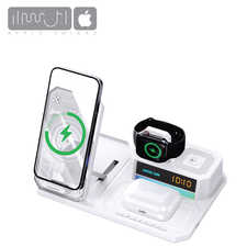 شارژر وایرلس ۶ منظوره  گرین لاین Green Lion 6in1 Multifunctional Wireless Charger